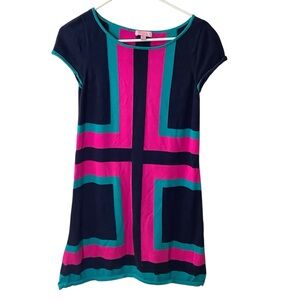 Lilly Pulitzer Cotton Colorful Geometric Dress